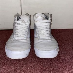 White high top vans
